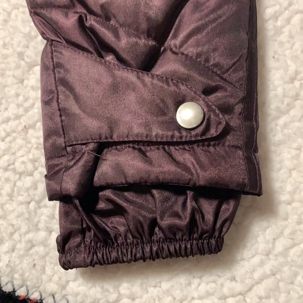 St. John’s Bay Ladies Puffer Coat with Fur Around the Hood, Like New
